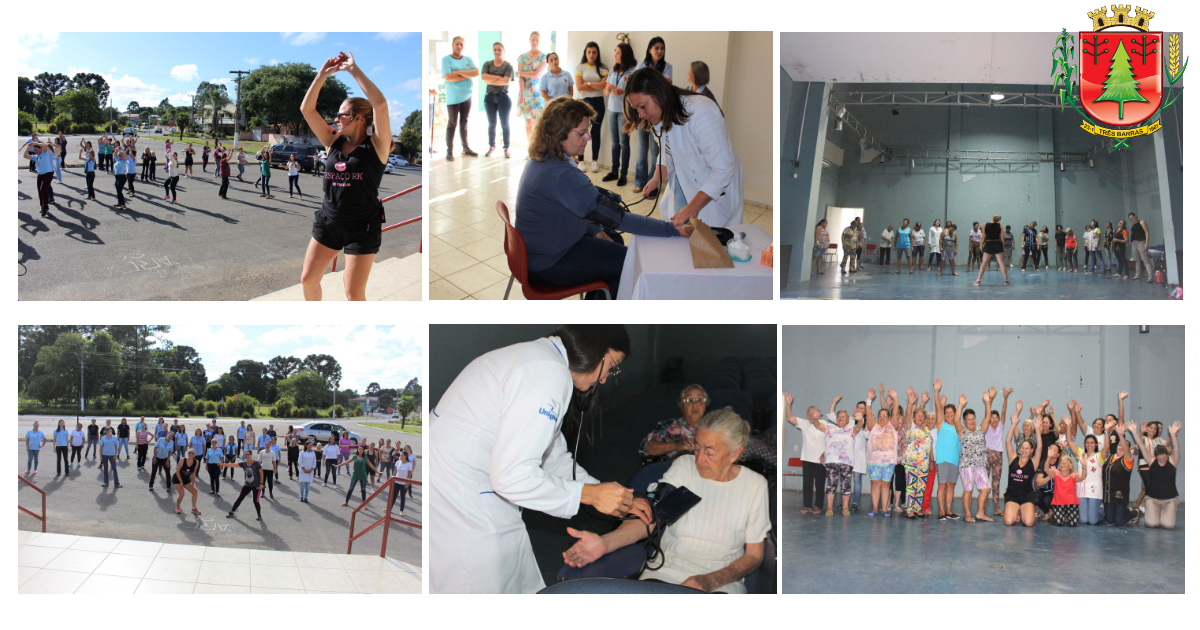 Ginástica laboral, dança e cuidados com a saúde marcam comemorações do Dia da Mulher em Três Barras