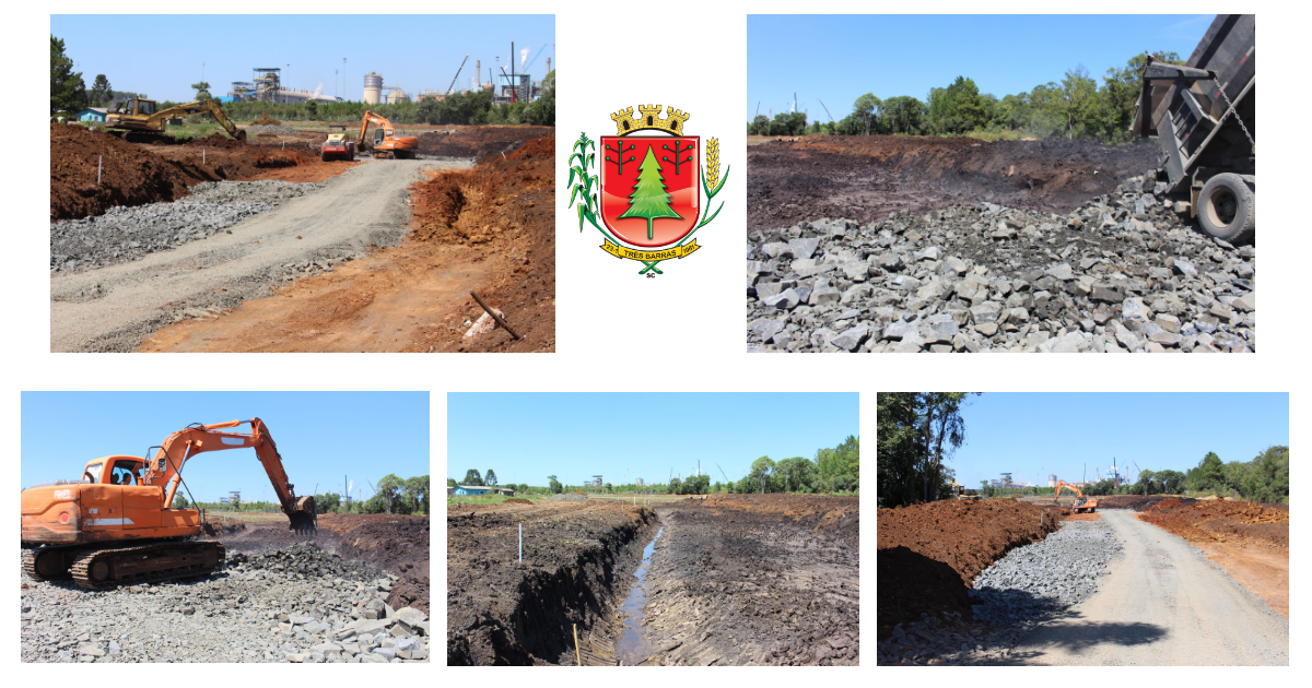 Obras iniciais começam a dar forma ao novo contorno rodoviário em Três Barras