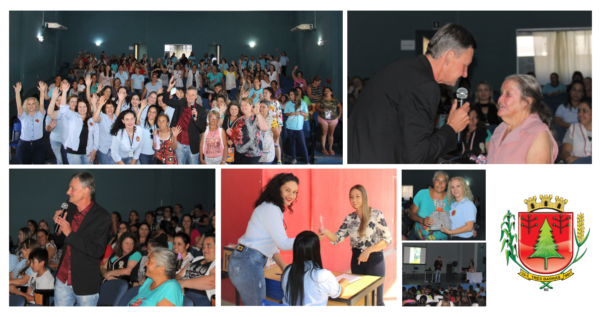 Reflexão e interatividade marcam palestra show para mulheres em Três Barras