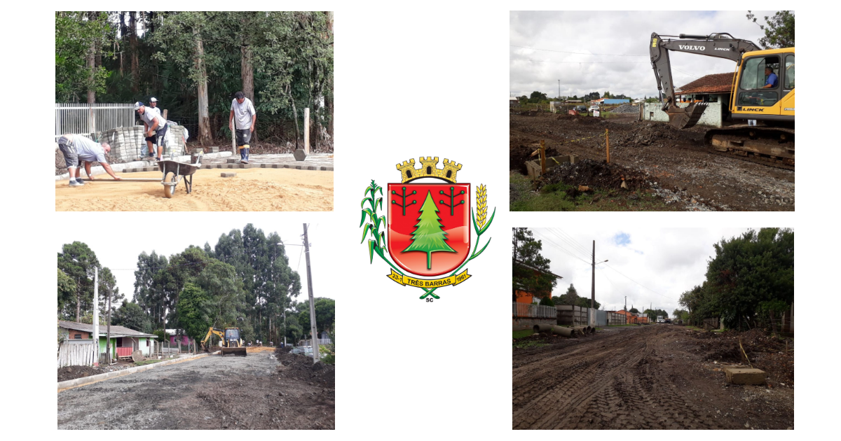 Duas ruas do distrito de São Cristóvão estão recebendo obras para calçamento