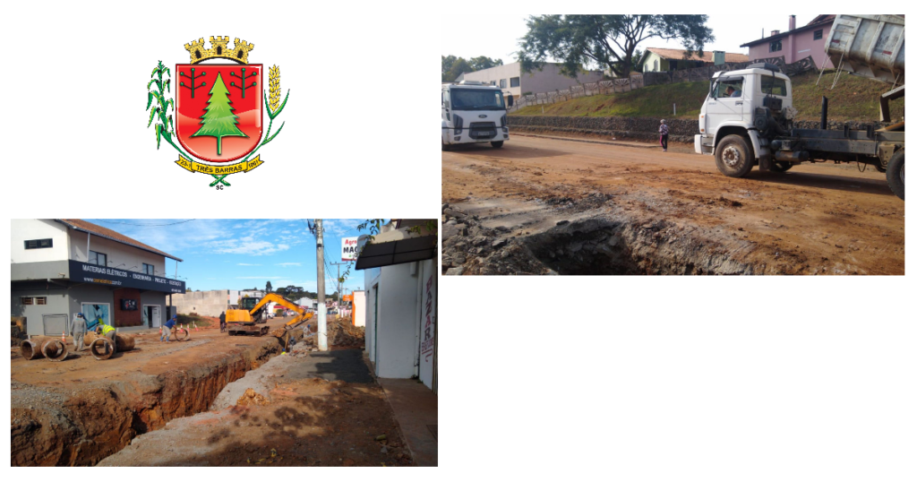 Prefeitura orienta transeuntes a não acessarem local das obras na Avenida Rigesa