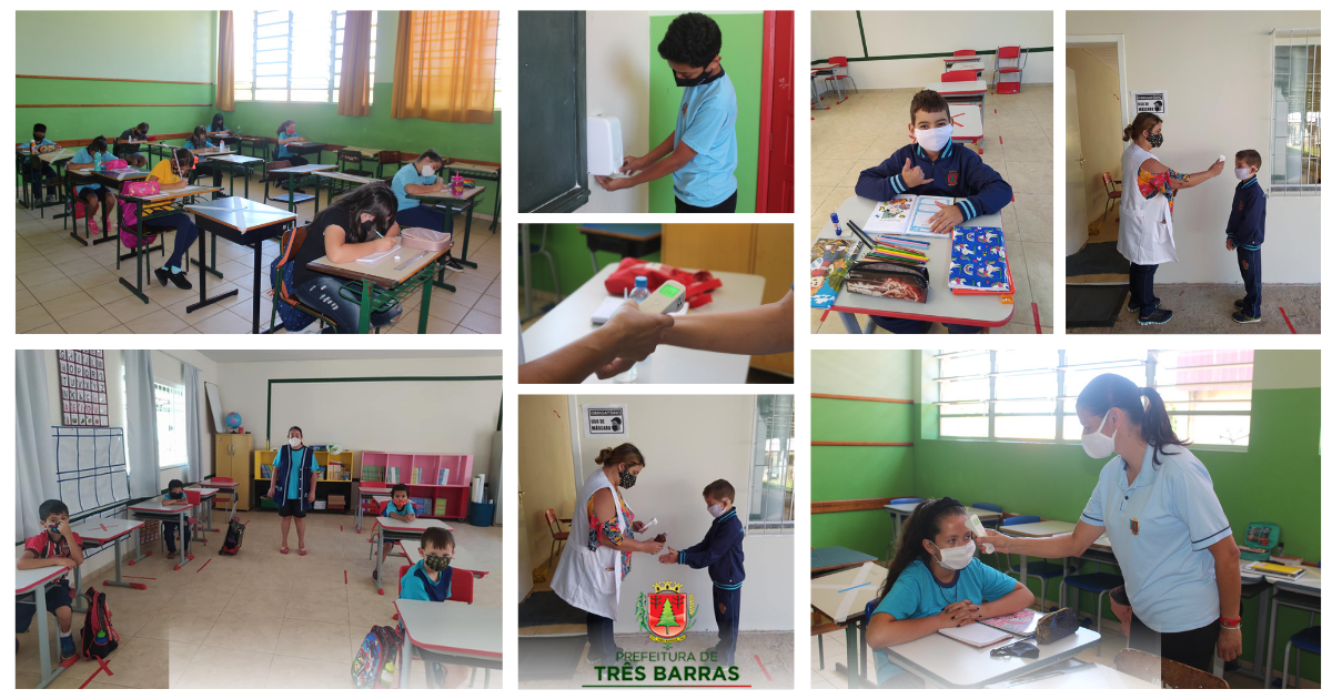 Quase 1,8 mil alunos voltam às aulas nas escolas municipais de Três Barras