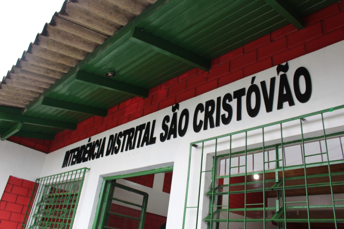 TRÊS BARRAS: INTENDÊNCIA DISTRITAL DO SÃO CRISTÓVÃO É REINAUGURADA