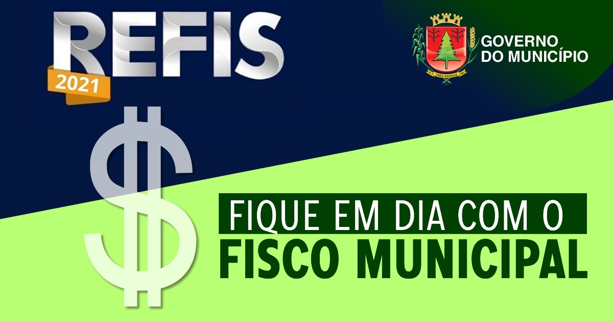 REFIS 2021: CONTRIBUINTE TEM ATÉ O DIA 30 DE NOVEMBRO PARA ADERIR AO PROGRAMA