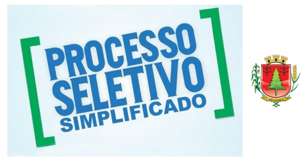 PREFEITURA DE TRÊS BARRAS REALIZA PROCESSO SELETIVO PARA A CONTRATAÇÃO TEMPORÁRIA PARA A ÁREA DE SAÚDE