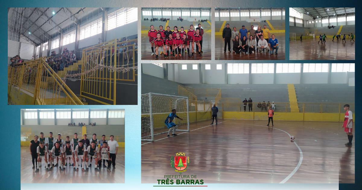 Três Barras define escolas classificadas para o microrregional dos JESC 15 a 17 anos