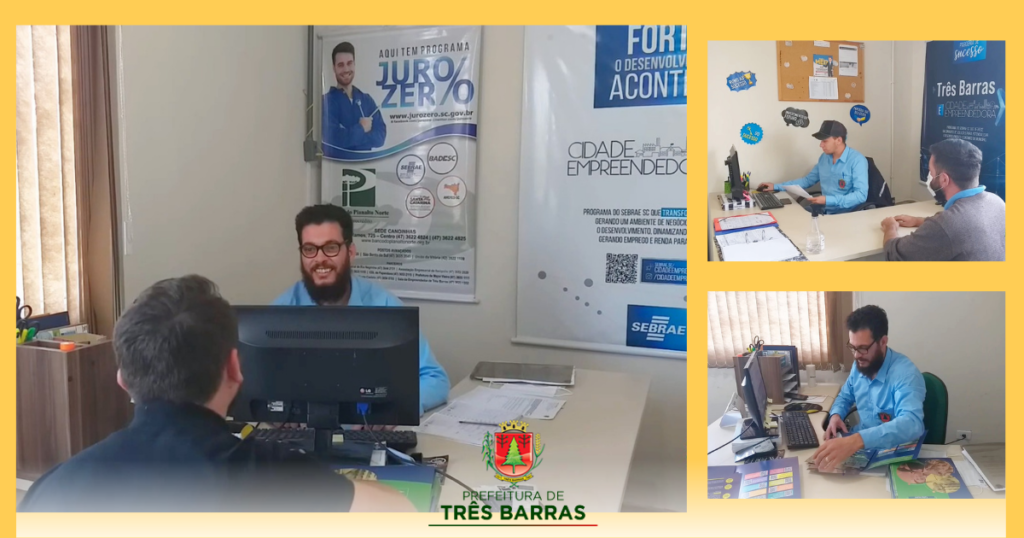 Saiba mais sobre os serviços ofertados pela Sala do Empreendedor de Três Barras