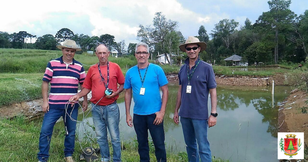 Agricultura e Epagri realizam visitas técnicas para orientar e motivar piscicultores do município