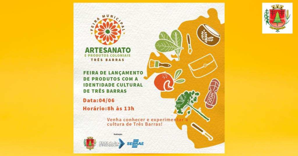 Edição especial: Feira Municipal de Três Barras traz novidades neste sábado, 04