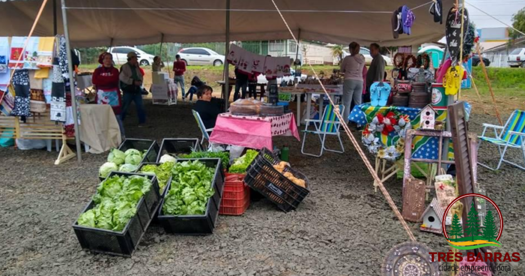 Feira Municipal de Produtos Coloniais e Artesanato acontece neste sábado