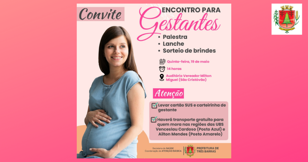 Gestantes do São Cristóvão terão atividade especial nesta quinta-feira