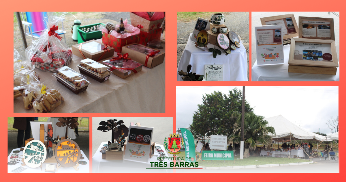 Novidades marcaram a edição especial da Feira Municipal de Artesanato e Produtos Coloniais