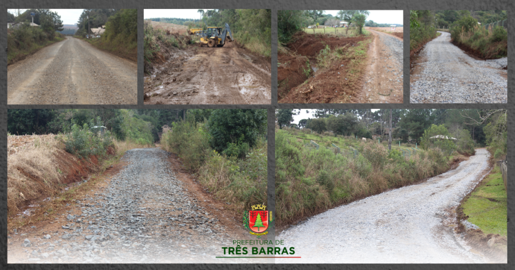 Secretaria de Viação e Obras está realizando reparos nas estradas da localidade da Campininha