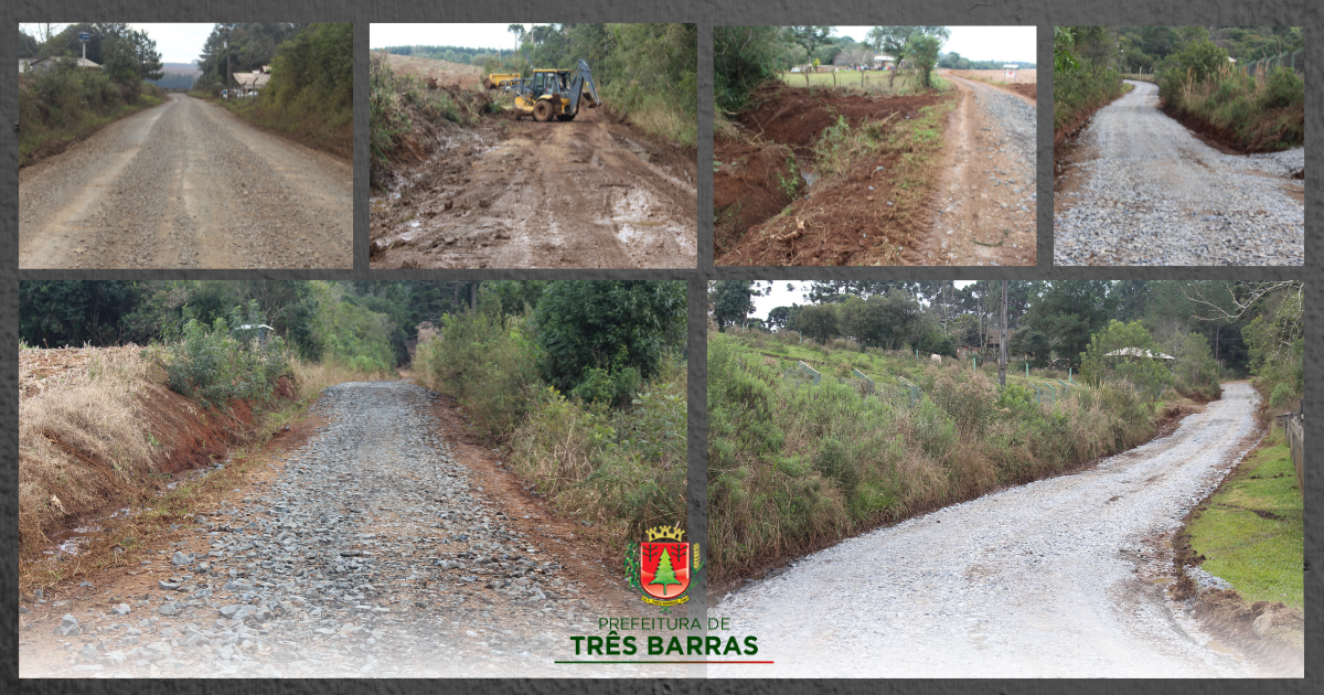 Secretaria de Viação e Obras está realizando reparos nas estradas da localidade da Campininha