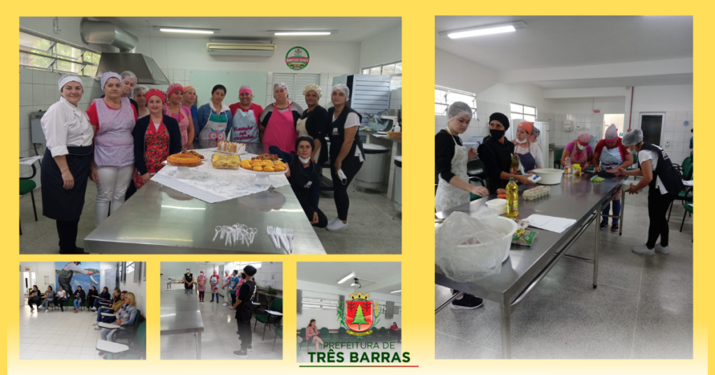 Merendeiras da rede municipal participam de curso sobre Alimentação Escolar