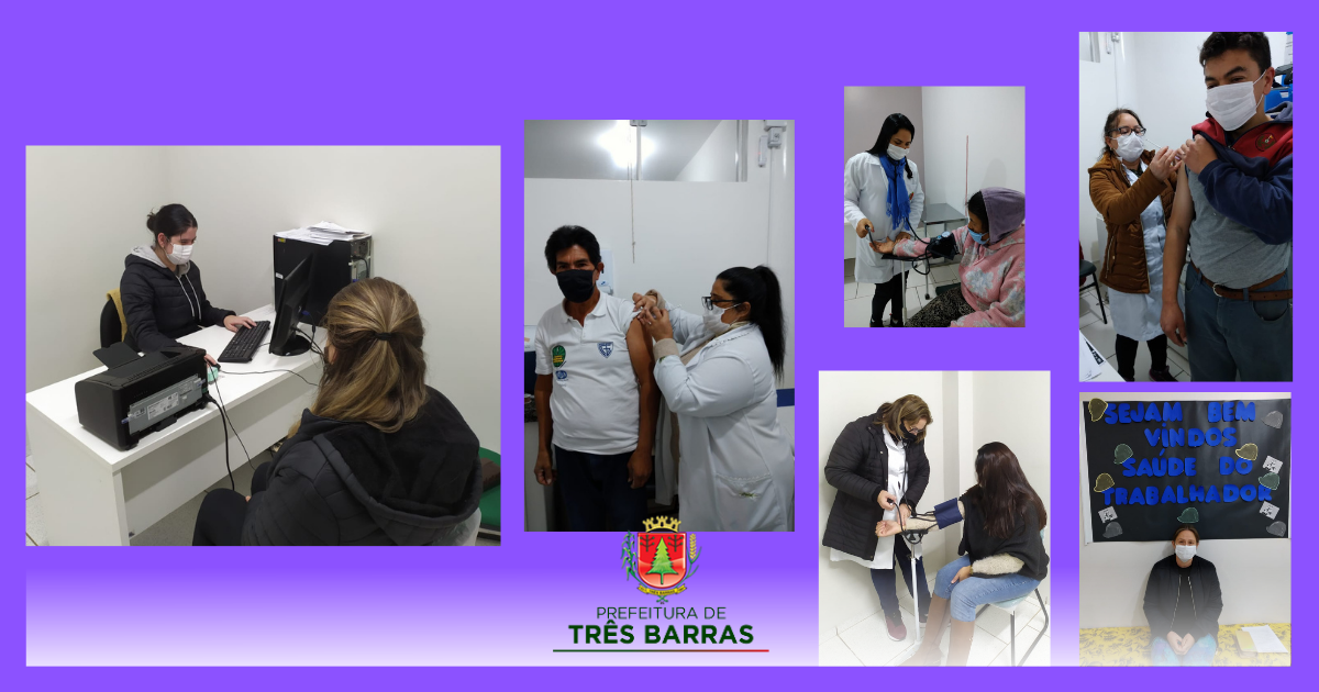 UBS realizam 247 atendimentos durante ação do programa Saúde do Trabalhador em Três Barras