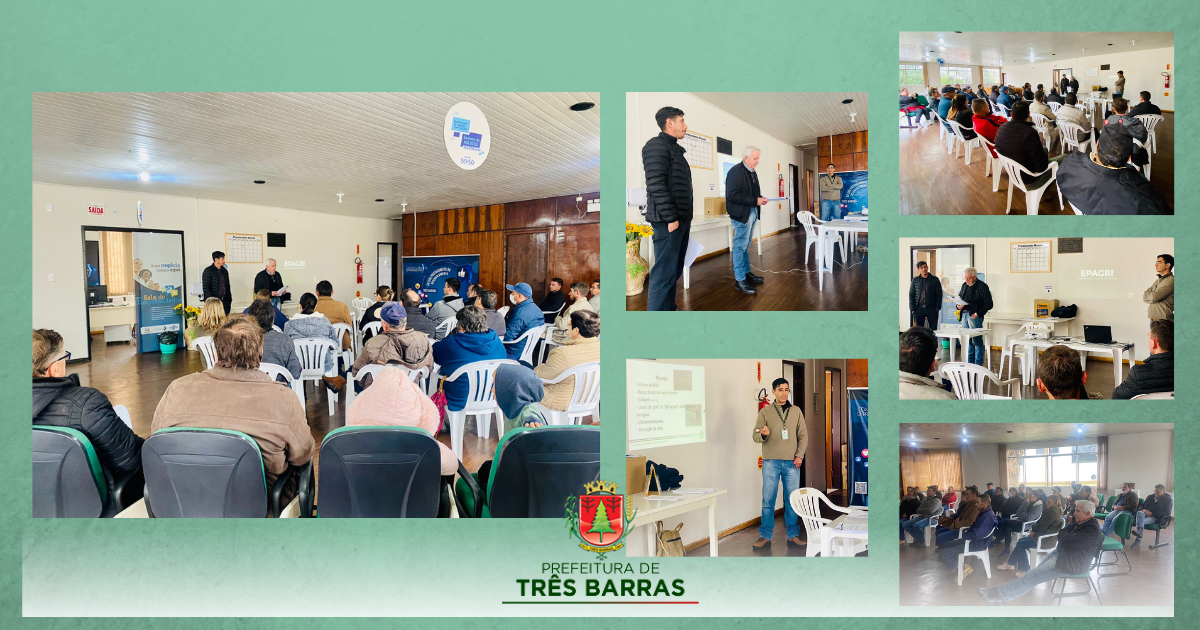 Encontro discute ações de incentivo para a piscicultura, em Três Barras