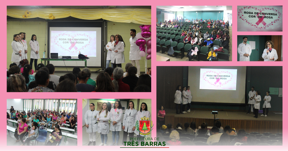 Palestras sobre a campanha Outubro Rosa reúnem mulheres cadastradas no programa Sacolão