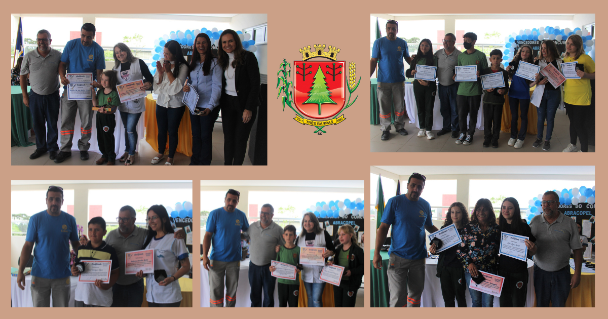Alunos recebem certificados e medalhas por trabalhos premiados no 11° Concurso Abracopel