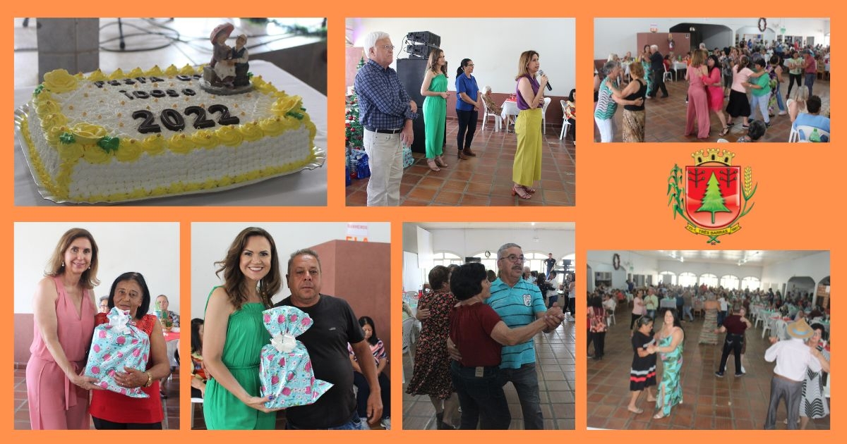 Festividades reúnem mais de 700 pessoas da Melhor Idade em Três Barras
