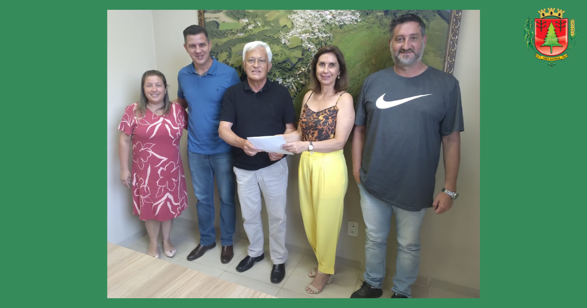 Prefeitura recebe devolução de quase R$ 704,1 mil das sobras financeiras da Câmara de Três Barras