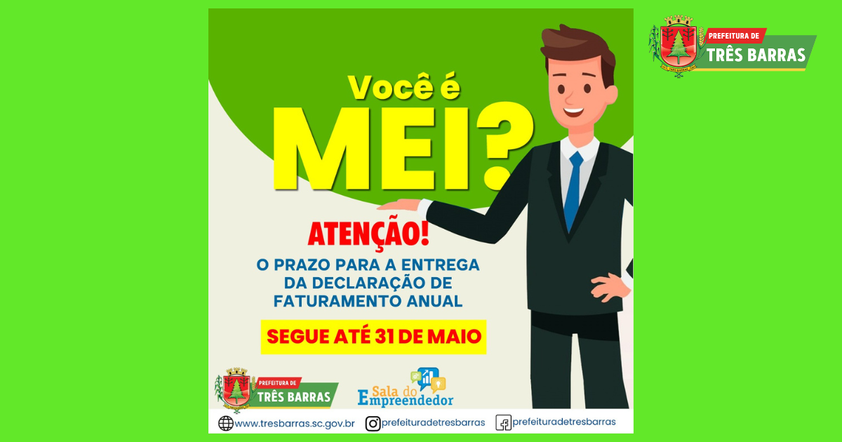 MEIs têm até 31 de maio para fazer a entrega da declaração de faturamento anual
