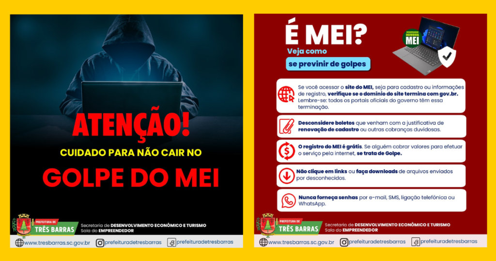 Sala do Empreendedor alerta para golpe de cobranças fraudulentas contra MEIs