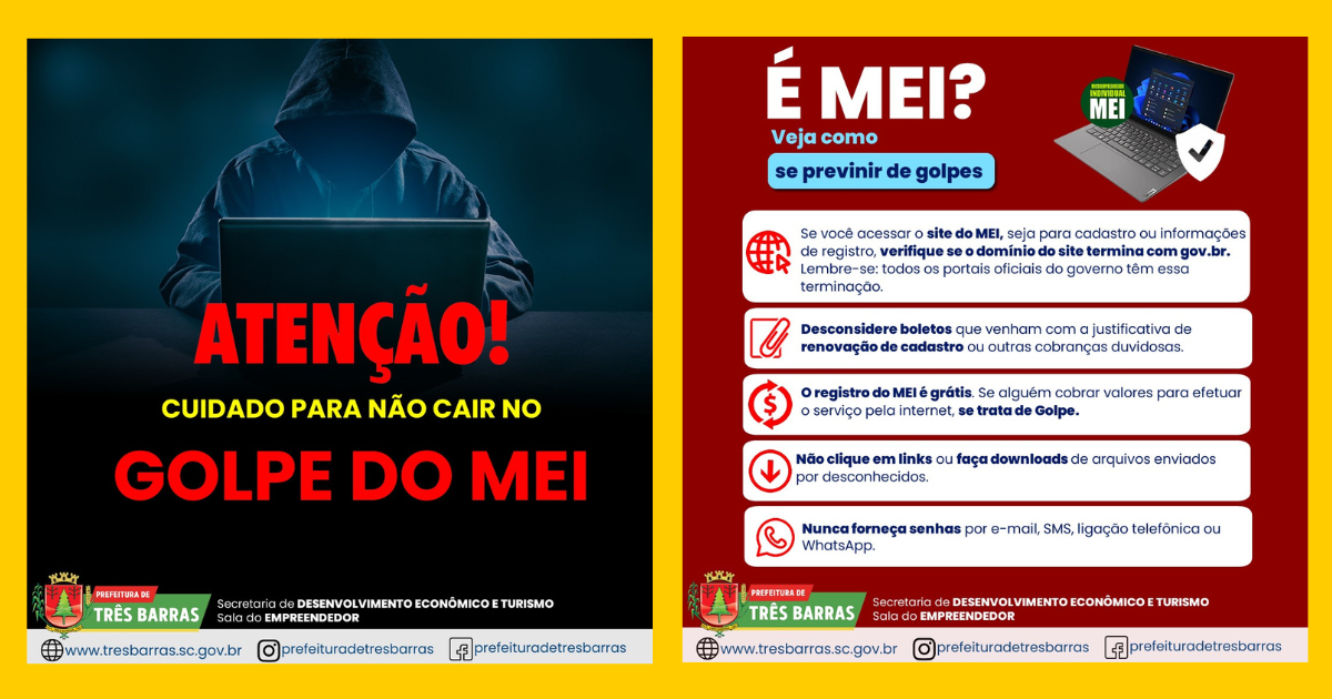 Sala do Empreendedor alerta para golpe de cobranças fraudulentas contra MEIs