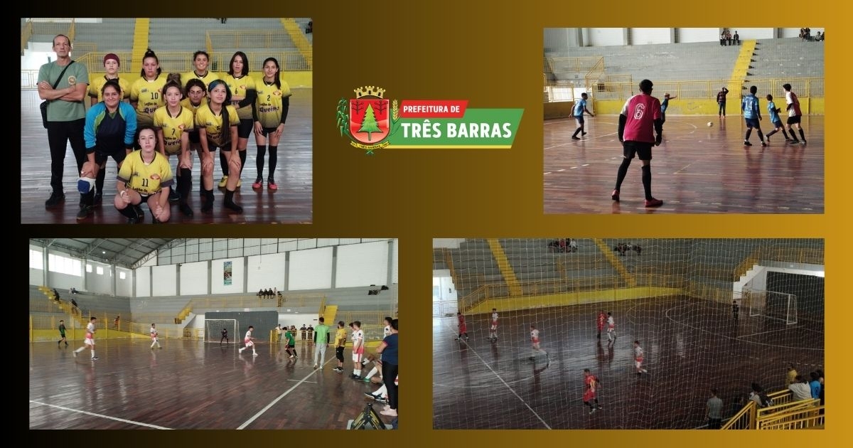 Resultados do primeiro dia de disputas da fase municipal dos JESC 15 a 17 anos