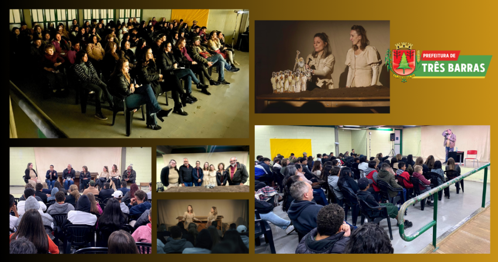Apresentações de “Contestados” trouxeram história e cultura à população de Três Barras