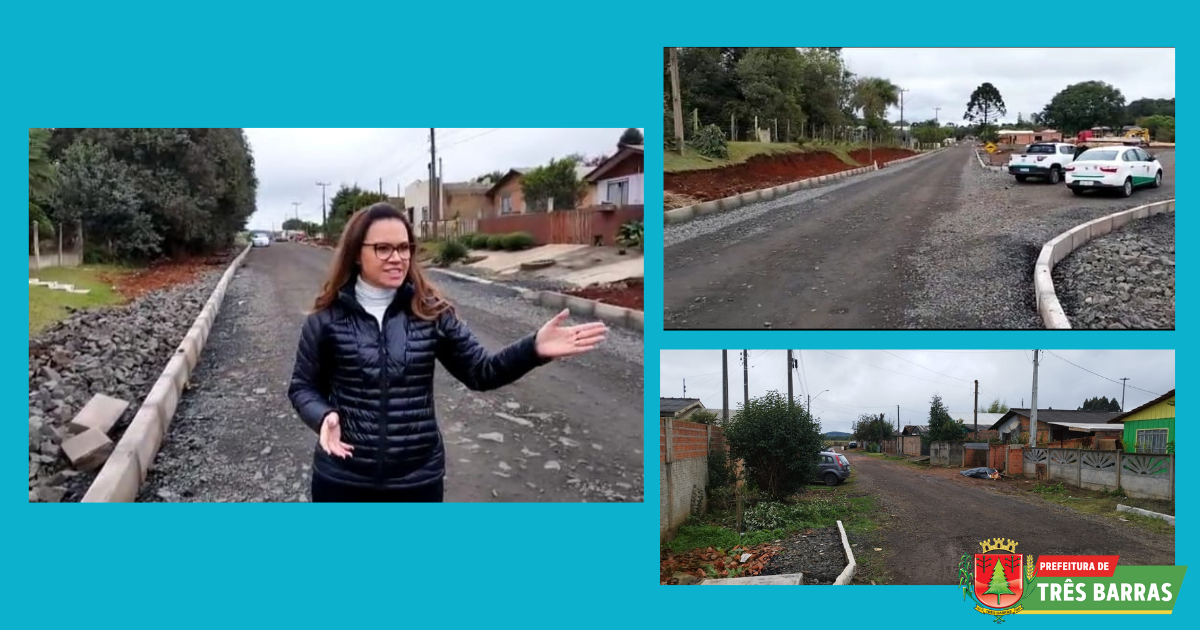 Prefeita Ana Claudia vistoria obras de pavimentação asfáltica e anuncia novos investimentos para o bairro Bom Jesus