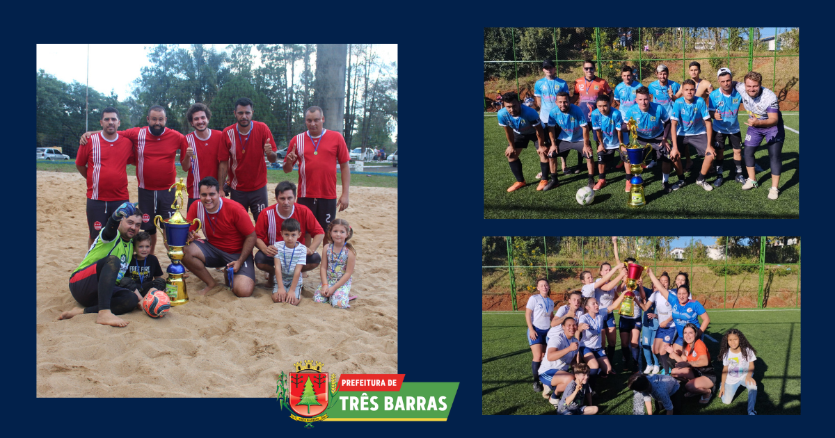 Torneios: Pescaria Danoni vence o Futebol de Areia; Real Fênix e Alto do Mussi são campeões no Futebol Society