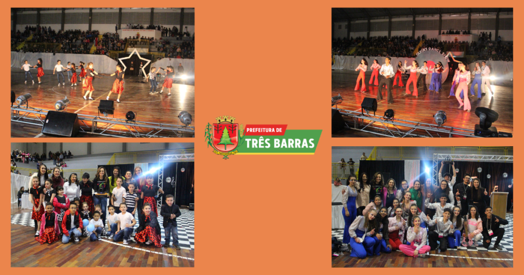 Guita Federmann e João Pedro de Oliveira são as escolas campeãs do XXVII Festival de Dança de Três Barras