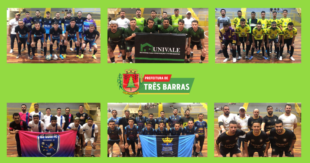 Futsal: quarta rodada da categoria Livre Masculino teve 17 gols em três jogos