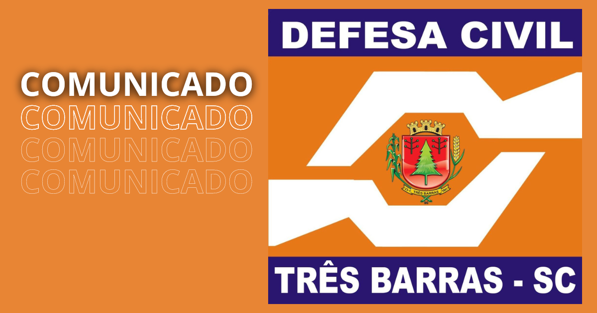 Defesa Civil de Três Barras registra baixa no Rio Barra Grande e elevação no nível dos Rios Canoinhas e Negro