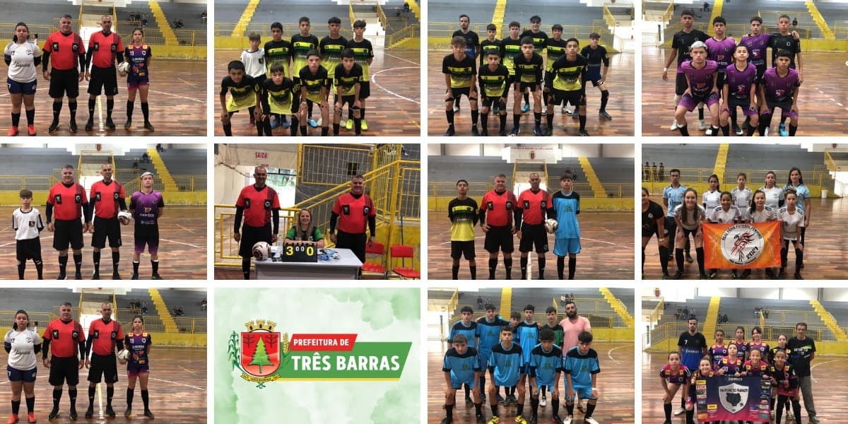 DUAS VITÓRIAS E UM EMPATE MARCAM A SEGUNDA RODADA DAS CATEGORIAS INFANTIL MASCULINO E INFANTIL FEMININO