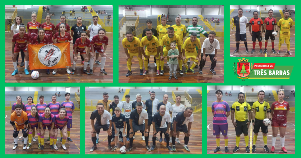 Futsal: Real Fênix/Só Nós Sem Eles e Amigos da Bola vencem pela quarta rodada das categorias Livre Feminino e Veteranos