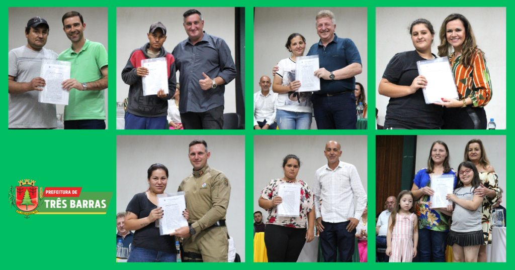 98 famílias do loteamento Bom Jesus recebem matrículas pelo programa Papel Passado
