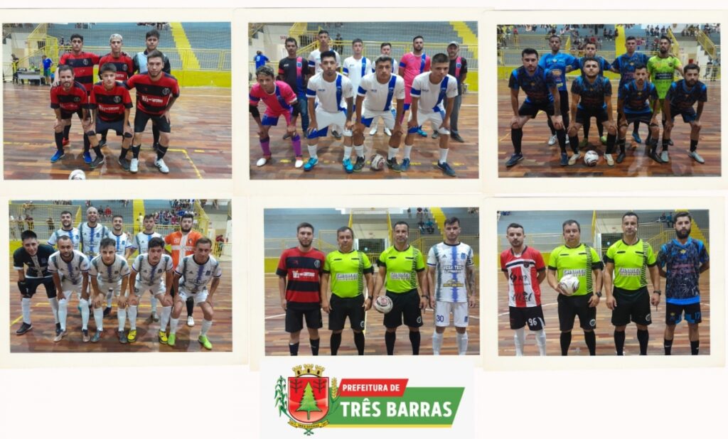 CONFIRA OS RESULTADOS DA DÉCIMA SEGUNDA RODADA DA CATEGORIA LIVRE MASCULINO DO CAMPEONATO MUNICIPAL DE FUTSAL
