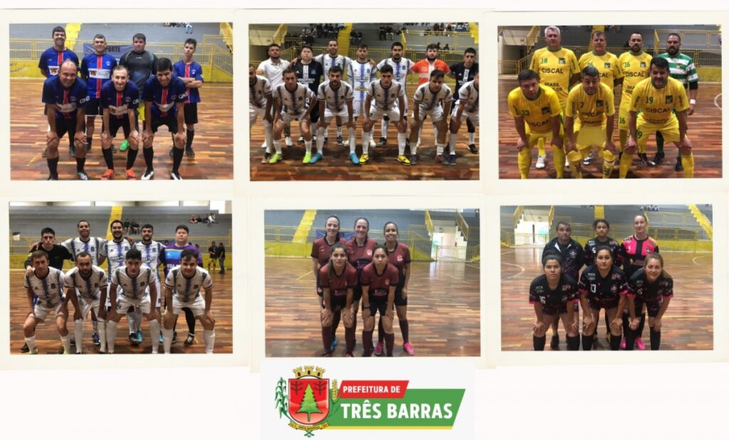TRÊS BARRAS: CONFIRA OS RESULTADOS DA DECISÃO DO TERCEIRO LUGAR DO CAMPEONATO MUNICIPAL DE FUTSAL