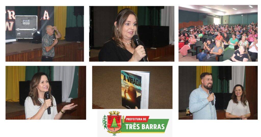 REFLEXÃO, MÚSICA E INTERATIVIDADE MARCAM PALESTRA SHOW PARA MULHERES EM TRÊS BARRAS