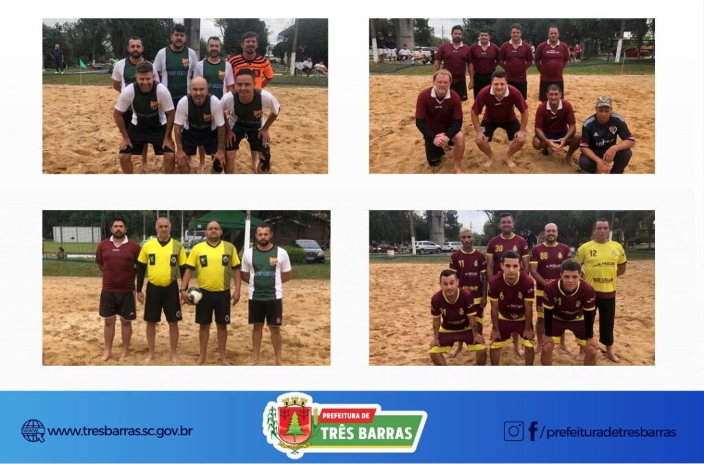 TRÊS BARRAS: CONFIRA OS RESULTADOS DO CAMPEONATO MUNICIPAL DE FUTEBOL DE AREIA
