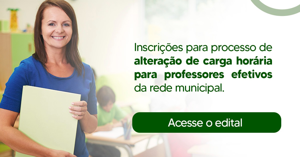 Prefeitura de Três Barras divulga lista da classificação final do Processo de Alteração de Carga Horária Temporária