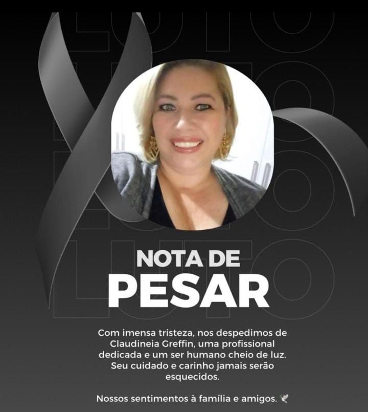 ​Prefeitura de Três Barras emite nota de pesar pelo falecimento da servidora Claudineia Greffin