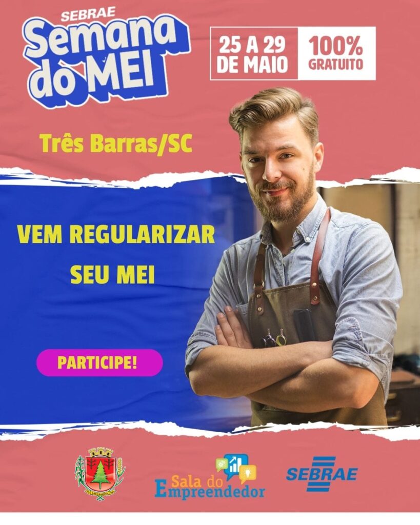 Três Barras prepara programação especial direcionada a Microempreendedores Individuais Três Barras prepara programação especial direcionada a Microempreendedores Individuais