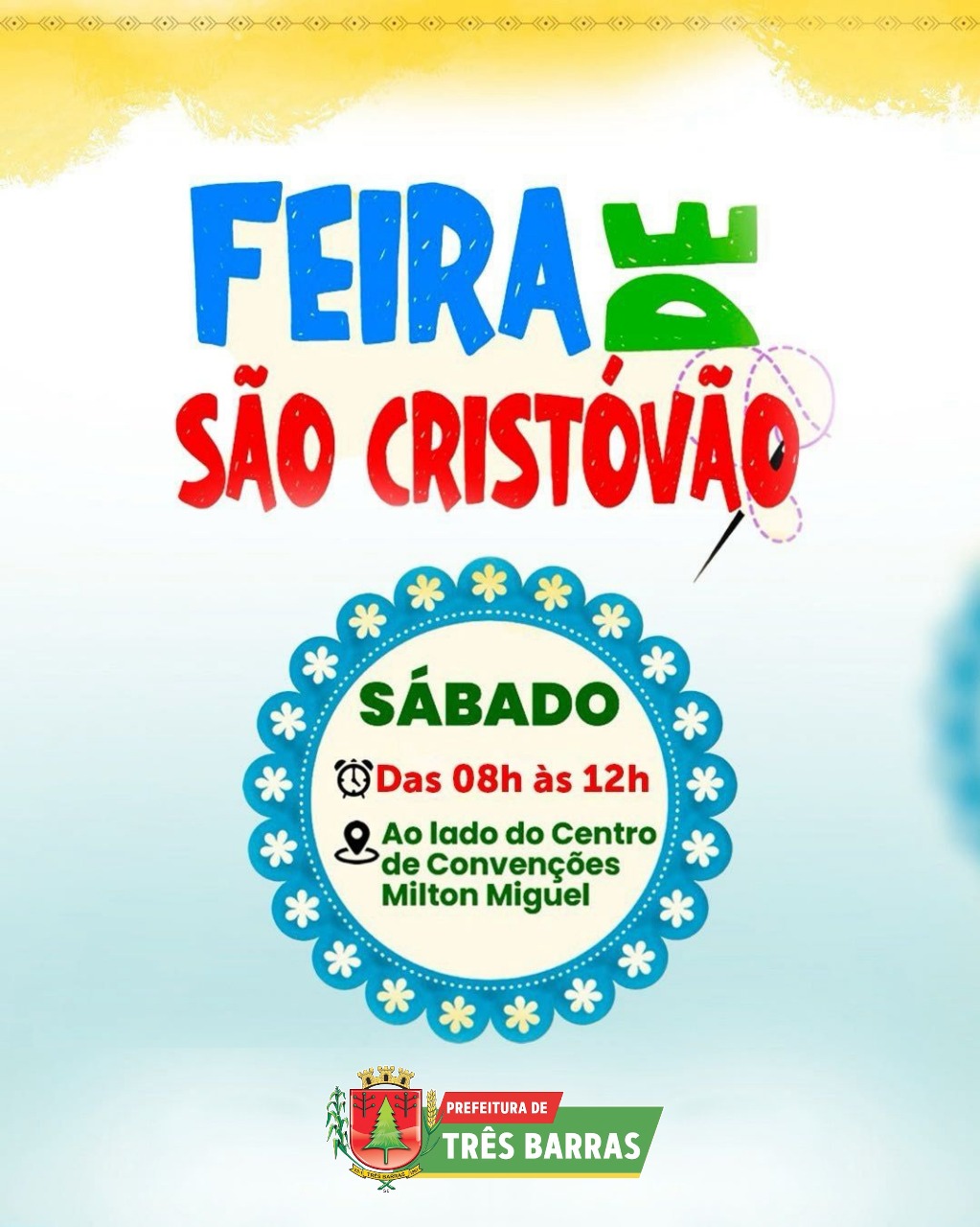 Neste sábado, 20 de Junho, é dia de Feira de São Cristóvão