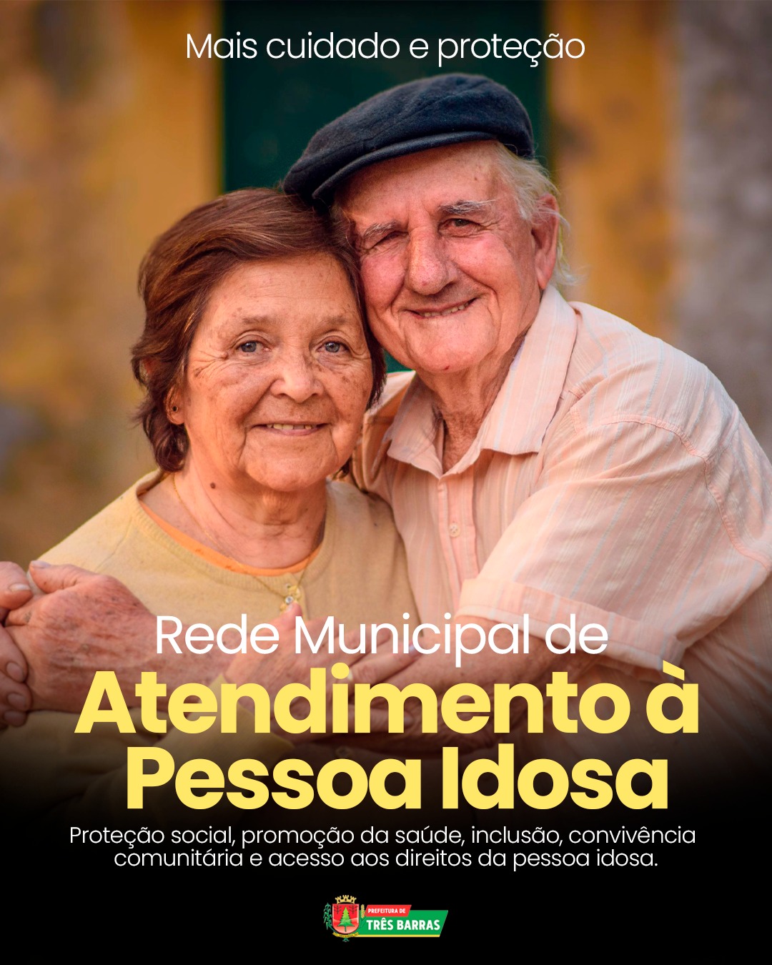Três Barras desenvolve Rede de Atendimento à Pessoa Idosa