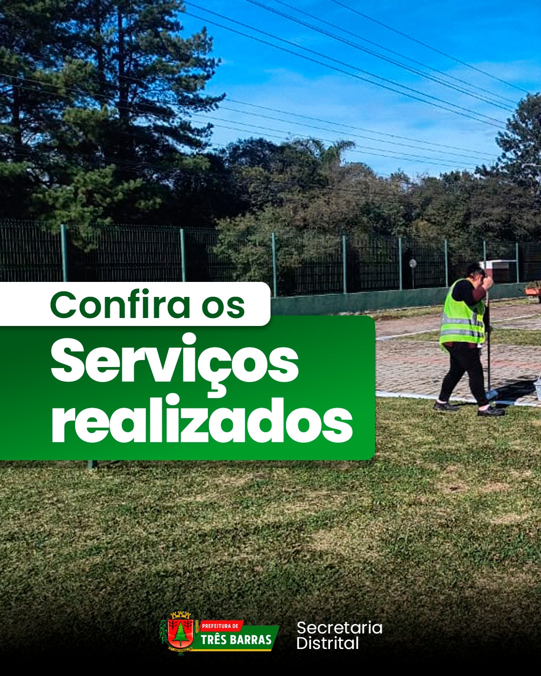 Zeladoria em movimento: São Cristóvão recebe força-tarefa de limpeza e manutenção.