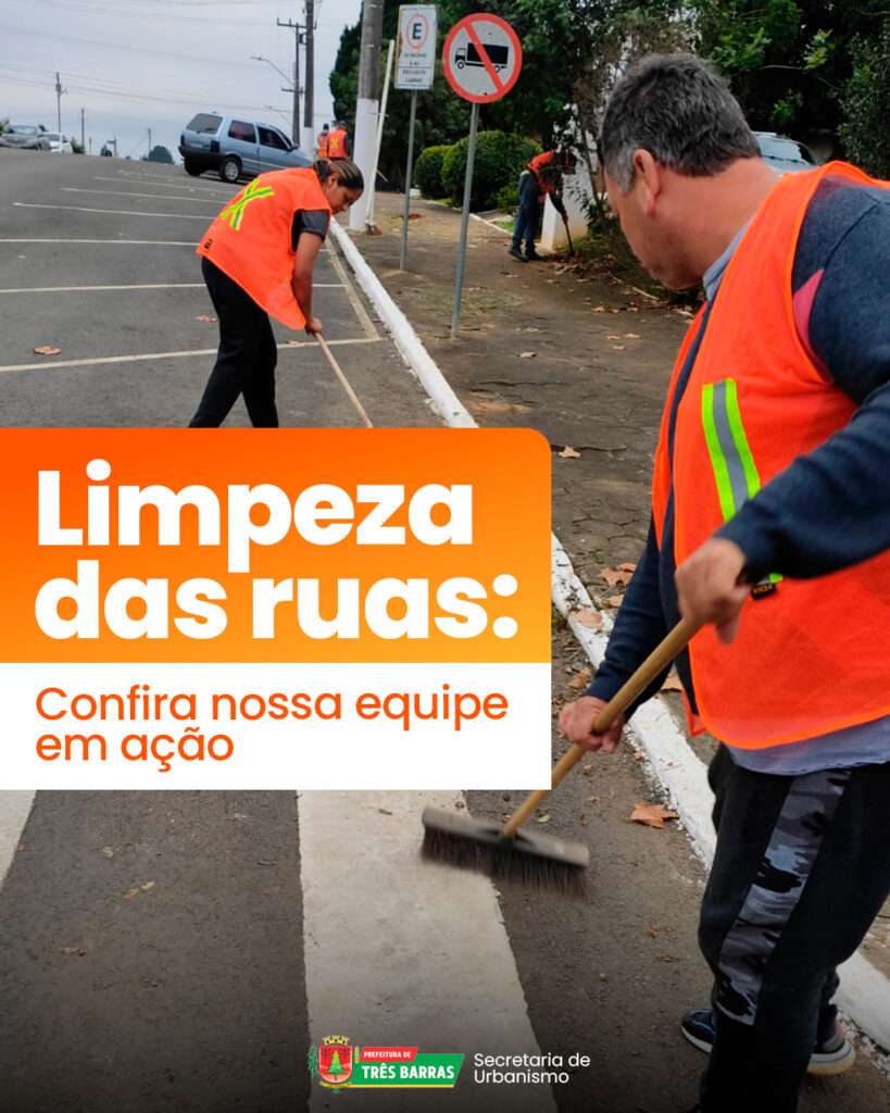 Secretaria de Urbanismo realiza ações de limpeza e manutenção de embelezamento no centro de Três Barras Secretaria de Urbanismo realiza ações de limpeza e manutenção de embelezamento no centro de Três Barras