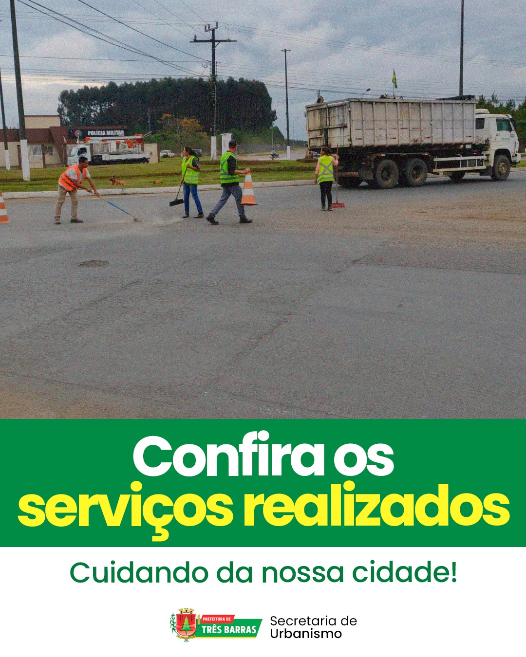 Equipe do Urbanismo realiza ações de melhorias em todo o município